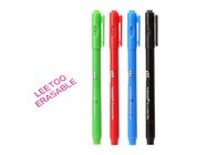4 สี LeeToo Erasable ปากกาหมึกเจลปากกาสีบาร์เรล 0.7mm เคล็ดลับ