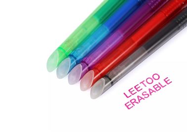ปากกาพลาสติกใส 5 สี Friction ด้ามลบได้