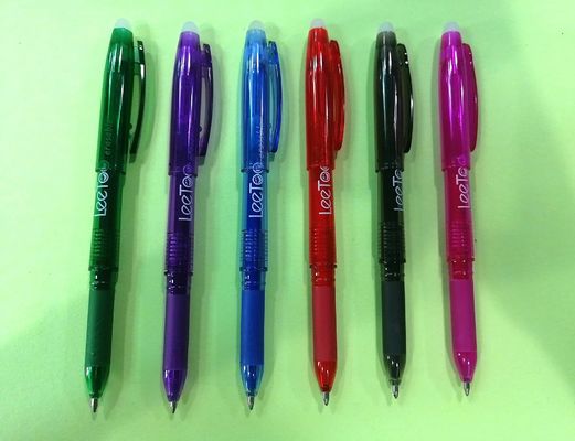 ปากกาลบได้แรงเสียดทานจุด 0.5 0.7 มม. พร้อมตัวเลือก 20 สี
