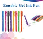 ปากกาเจลลบได้สีสันสดใส 20 สีพร้อมหัวปากกา 0.5 0.7 มม