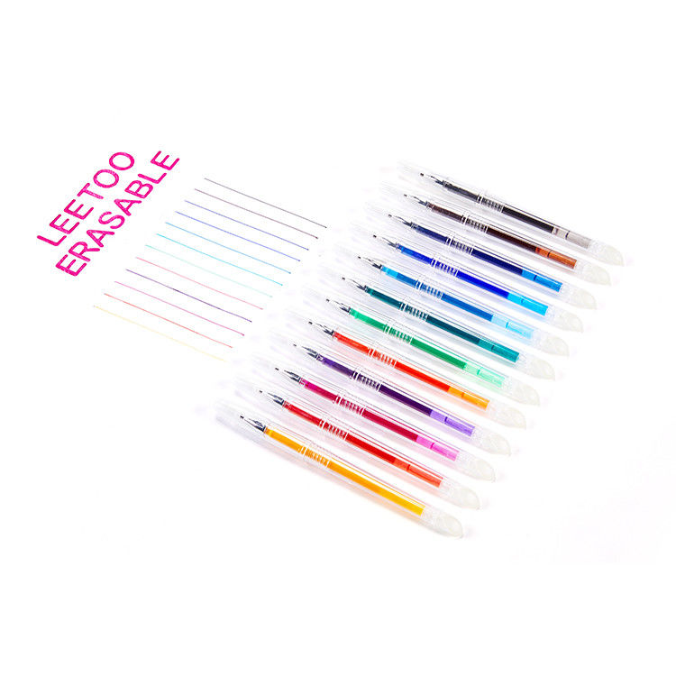 แรงเสียดทานความร้อนเทอร์โมที่มีสีสันลบได้ปากกาเจลด้วยหมึกปลอดสารพิษที่เหนือกว่า