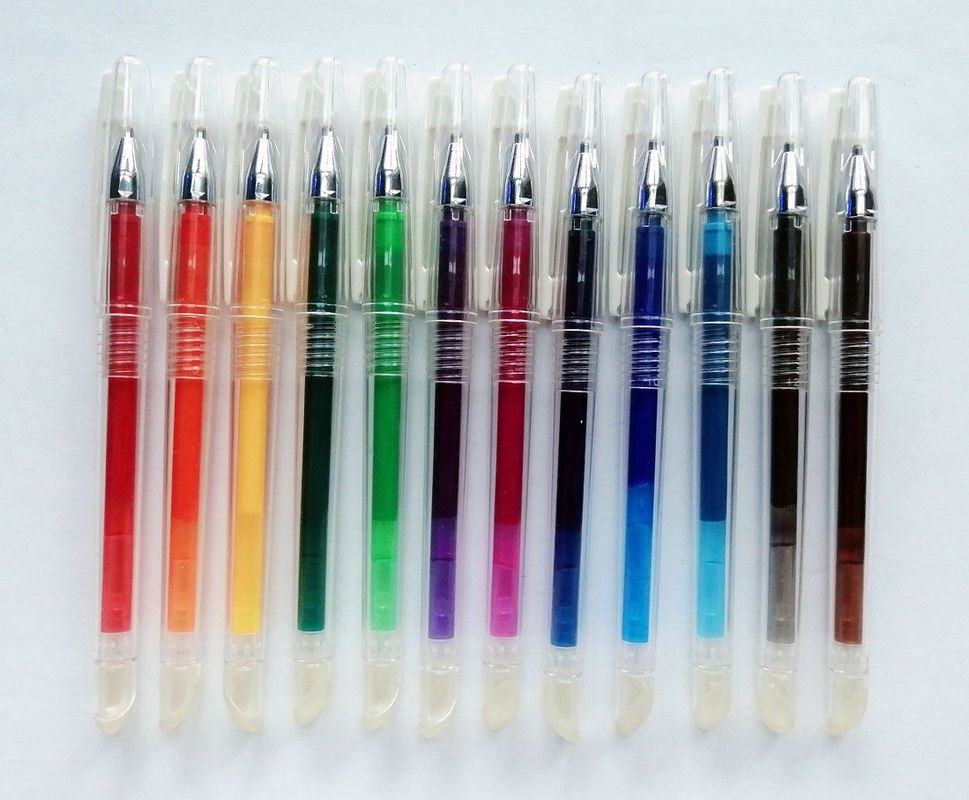 ปากกาลูกลื่นเจลลบได้ 20 สีเขียนลื่น