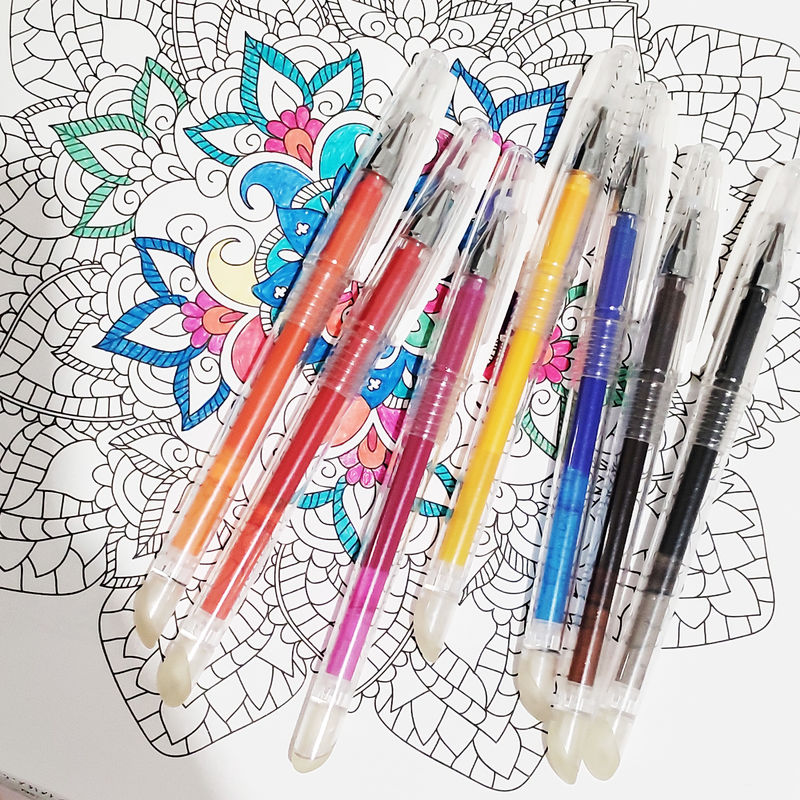 ปากกาลบได้แรงเสียดทานความร้อนหลายสีพร้อมรีฟิล